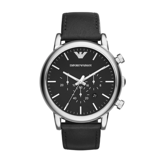 Emporio Armani Leather 46mm